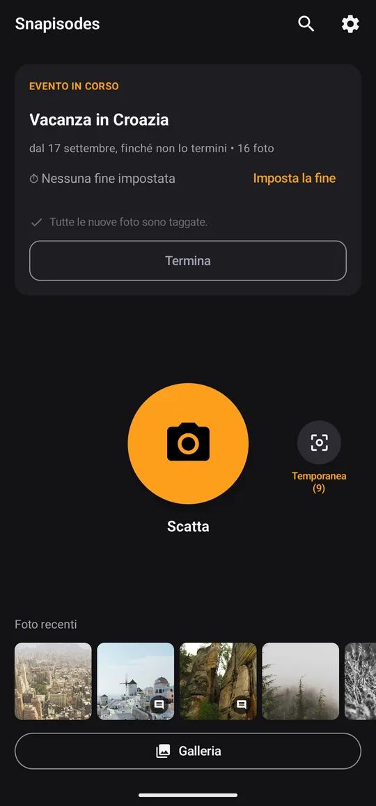 Dillo una volta, le foto si ordinano da sole