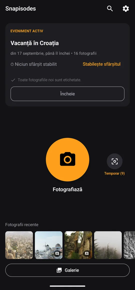 Spune o dată, fotografiile se aranjează singure